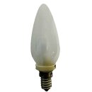 Kandolite Halogen Keramik Kerze 60W E14 matt 700lm...
