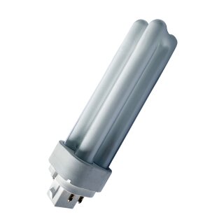 GE Kompaktleuchtstofflampe Biax D/E 13W/827 G24q-1 4P 900lm warmweiß 2700K