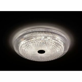 MegaLight LED Deckenleuchte Shining Crystal Ø49cm 24W 2200lm CCT 2700K-6000K dimmbar Fernbedienung