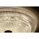 MegaLight LED Deckenleuchte Shining Crystal Ø49cm 24W 2200lm CCT 2700K-6000K dimmbar Fernbedienung