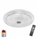 MegaLight LED Deckenleuchte Shining Crystal Ø49cm 24W 2200lm CCT 2700K-6000K dimmbar Fernbedienung