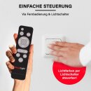MegaLight LED Deckenleuchte Shining Crystal Ø49cm 24W 2200lm CCT 2700K-6000K dimmbar Fernbedienung