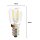 10 x Merkur LED Filament T26 Röhre 1W = 15W E14 klar 115lm warmweiß 2700K