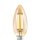 Eglo LED Filament Kerze 4W = 26W E14 Gold 270lm extra warmweiß 2200K