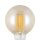 Eglo LED Filament Mini Globe G60 4W = 32W E14 Gold 350lm extra warmweiß 2200K