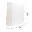 Spectrum LED Außenleuchte Wandleuchte Scatollo Weiß 25x25cm IP54 20W 2500lm CCT 3000K/4000K/6000K