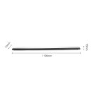 Spectrum LED Deckenleuchte Feuchtraumleuchte Limea Gigant 120cm Schwarz IP65 38W 6600lm Neutralweiß 4000K 120°