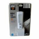 Star LED Steckdosen Nachtlicht Taschenlampe Weiß 1,3W Tageslicht 6500K Kaltweiß Bewegungsmelder