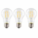 3 x I-Glow LED Filament A60 Birnen 7W = 60W E27 klar...