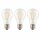 3 x I-Glow LED Filament A60 Birnen 7W = 60W E27 klar 806lm warmweiß 2700K