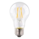 4 x I-Glow LED Filament A60 Birnen 4W = 40W E27 klar...