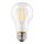 4 x I-Glow LED Filament A60 Birnen 4W = 40W E27 klar 470lm warmweiß 2700K
