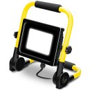 WorkZone LED Fluter Strahler Schwarz/Gelb IP65 50W 3500lm Tageslicht 6500K mit Griff tragbar