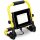 WorkZone LED Fluter Strahler Schwarz/Gelb IP65 50W 3500lm Tageslicht 6500K mit Griff tragbar