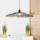 Brilliant Pendelleuchte Fixi Schwarz/Natur Ø60cm...
