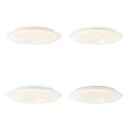 Brilliant LED Deckenleuchte Viktor Weiß rund Ø57cm 32W 3400lm CCT RGB Backlight dimmbar mit Fernbedienung
