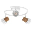 Ledvance LED Deckenleuchte Decor Spot Cork Weiß 3 x...