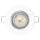 3 x Ledvance LED Einbauleuchte Set Downlight Recess Weiß 2,6W GU10 230lm Warmweiß 2700K