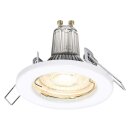 5 x Ledvance LED Einbaustrahler Downlight Recess Weiß 13W GU10 230lm Warmweiß 2700K