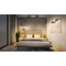 Ledvance LED Deckenleuchte Wandlampe Decor 4 Spot Neptune Weiß 27W 1335lm Warmweiß 3000K schwenkbar