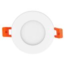Ledvance LED Einbaupanel Downlight Slim Ø85mm Weiß 4,5W 480lm Warmweiß 3000K