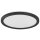 Ledvance LED Smart+ Deckenleuchte Orbis Ultra Slim Schwarz Ø23,5cm 19W 1790lm RGBW 2700-6500K Dimmbar App Google Alexa WiFi