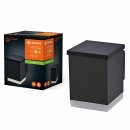 Ledvance LED Solar Außenwandleuchte Endura Style Dunkelgrau IP44 0,5W 80lm Warmweiß 3000K