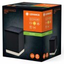 Ledvance LED Solar Außenwandleuchte Endura Style Dunkelgrau IP44 0,5W 80lm Warmweiß 3000K