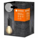 Ledvance Pendelleuchte Vintage 1906 PenduLum Round Schwarz Ø10cm max. 25W E27 kürzbar