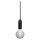 Ledvance Pendelleuchte Vintage 1906 PenduLum Round Schwarz Ø10cm max. 25W E27 kürzbar