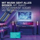 Ledvance LED Smart+ Moodlight Bar Schwarz 8W 480lm RGBTW 2700-6500K Dimmbar App Google Alexa WiFi