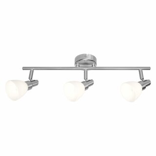 Ledvance LED Deckenleuchte Spot 3-Flammig Silber 3 x 1,9W G9 600lm Warmweiß 2700K schwenkbar