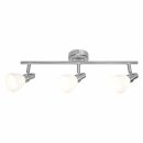 Ledvance LED Deckenleuchte Spot 3-Flammig Silber 3 x 1,9W...