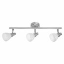 Ledvance LED Deckenleuchte Spot 3-Flammig Silber 3 x 1,9W...