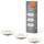 3 x Ledvance LED Einbauleuchte Spot Set Ø9cm Weiß 4,9W 400lm Warmweiß 2700K schwenkbar Dimmbar