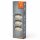 3 x Ledvance LED Einbauleuchte Spot Set brushed Nickel Ø 9cm 4,9W 400lm Warmweiß 2700K schwenkbar Dimmbar