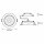 3 x Ledvance LED Einbauleuchte Spot Set brushed Nickel Ø 9cm 4,9W 400lm Warmweiß 2700K schwenkbar Dimmbar