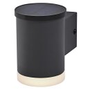 Ledvance LED Wandlampe Außenleuchte Endura Style Solar Wall Oxford Dunkelgrau IP44 0,5W 80lm warmweiß 3000K