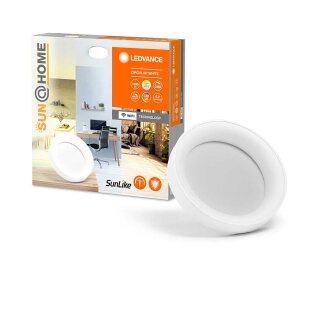 Ledvance LED Deckenleuchte Sun@Home Ø45cm 18,5W 1400lm 2200K-5000K Dimmbar App Google Alexa WiFi