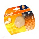 10 x Osram Tropfen Relax 25W E14 Glühbirne Glühlampe PC warmweiß warmwhite matt