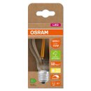 Osram LED Filament A60 Birne 5,7W = 75W E27 klar 1055lm warmweiß 2700K DIMMBAR ultra effizient