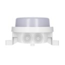 LED´s light LED Außenlampe Ovalleuchte Weiß IP65 9W 1000lm CCT 2700K/4000K/6000K 120°