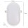LED´s light LED Außenlampe Ovalleuchte Weiß IP65 9W 1000lm CCT 2700K/4000K/6000K 120°