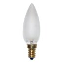Merkur Glühbirne Kerze 40W E14 12V matt...