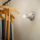 Ferroluce Wandlampe Deckenleuchte Trieste Weiß...