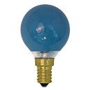 Merkur Tropfen Glühbirne 15W E14 Blau 230V...