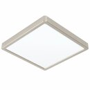 Eglo LED Deckenleuchte Aufbaupanel Fueva 5 Nickel matt...