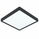 Eglo LED Deckenleuchte Aufbaupanel Fueva 5 Schwarz...