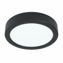 Eglo LED Deckenleuchte Aufbaupanel Fueva 5 Schwarz...