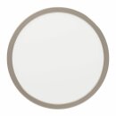Eglo LED Deckenleuchte Aufbaupanel Fueva 5 Nickel matt Ø29cm 20,5W 2400lm Warmweiß 3000K